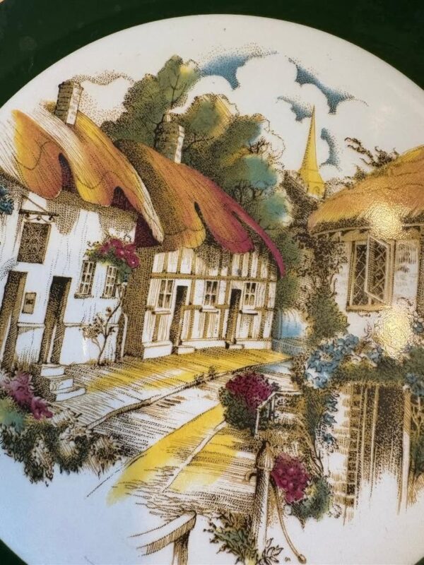 Ascot Service Plate By Wood And Sons England Alpine White Ironstone Vintage - Image 2
