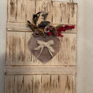 Homemade Paint Stick Wall Art