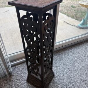 Wood Plant Stand 30" Tall 7" Wide and Deep