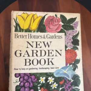 Vintage Better Homes & Gardens New Garden book Binder 1961