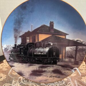 Slim Princess by Jack Hamilton Collector Plate Narrow Gauge Southern Pacific 9