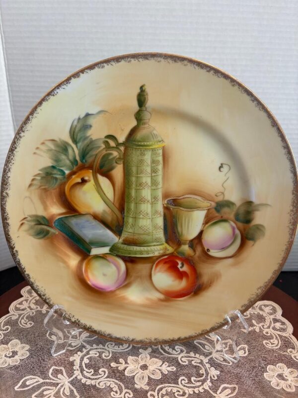Vintage Ardco Fine Quality Dallas Hand Painted 10" Dinner Plate Japan C2141