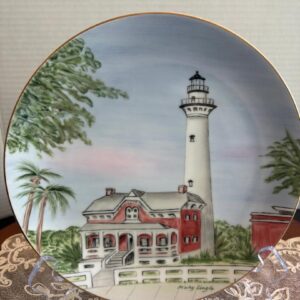 1995 Mary Lingle Decorative 8 1/4" plate "St Simons" #1931