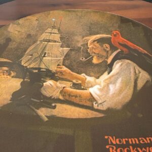 VINTAGE Norman Rockwell "The Ship Builder" Knowles Collectible Plate 1980