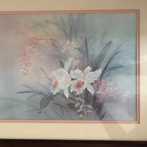 Gorgeous Floral Art Print by Lena Liu, 21" X 17"