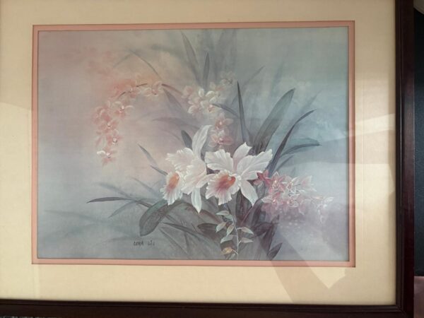 Gorgeous Floral Art Print by Lena Liu, 21" X 17"