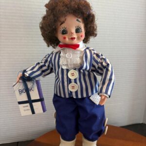 1986 Brinn's School Days September Calendar Clown Doll Collectible Edition