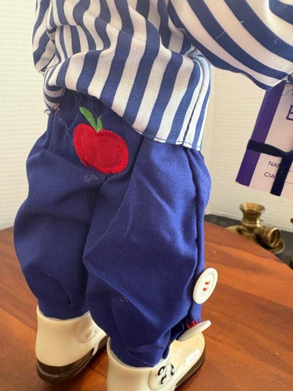 1986 Brinn's School Days September Calendar Clown Doll Collectible Edition - Image 2