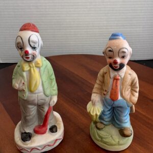 2-vintage-sad-clown-circus-porcelain-hand-painted-figurines-5