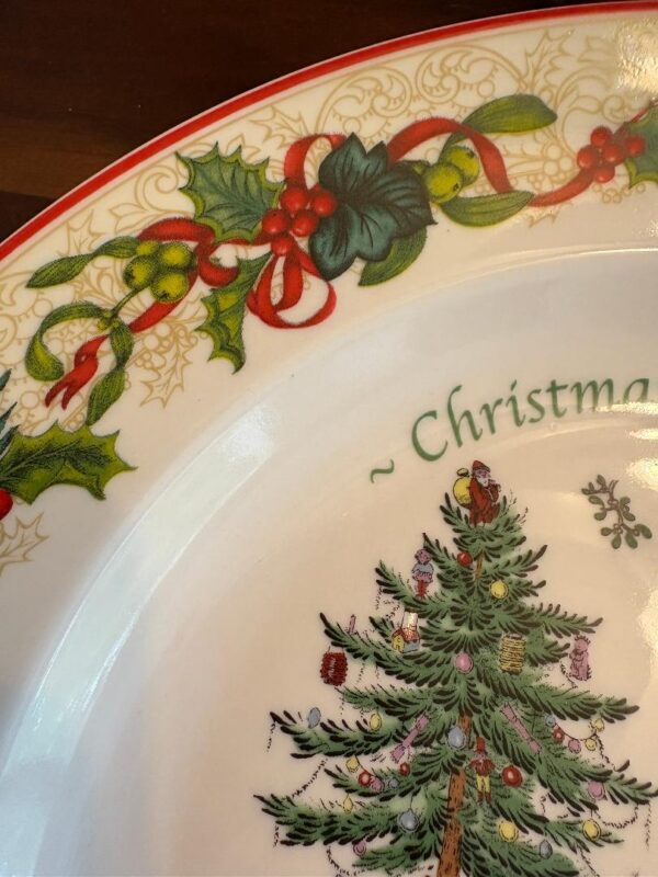 Spode Christmas Gingerbread Recipe Plate - Image 4