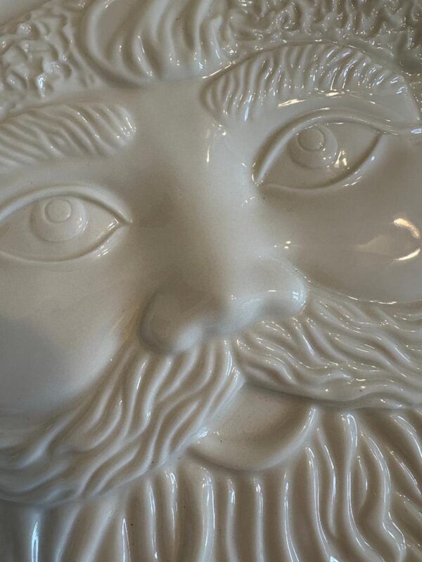Mikasa Christmas Serving Plate China Santa Claus Cookie Plate Dish - Image 2