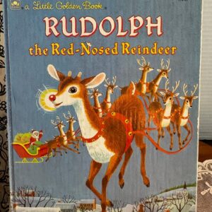 Vintage 1985 "Rudolf the Red Nose Reindeer" Book Little Golden Books