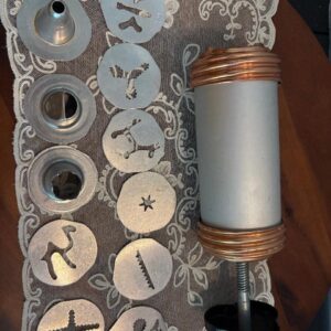 vintage-mirro-cookie-press-spritz-pastry-8-discs-3-tips-aluminum-copper