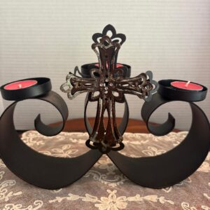 cast-iron-3-votive-holder-with-gothic-cross-8-x-10
