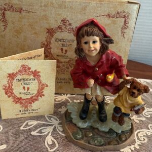Yesterdays' Child Dollstone Collection: Brooke with Joshua ... Puddle Jumpers 1E/2713