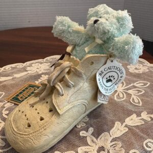 2002-boyds-bears-foot-friends-lissy-baby-steps-641008-with-tags-aqua-4-5-x-3-5