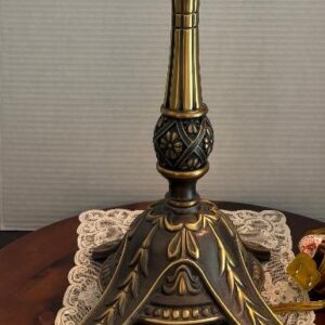 antique-brass-lamp-turned-into-a-large-candlestick-19-5-tall